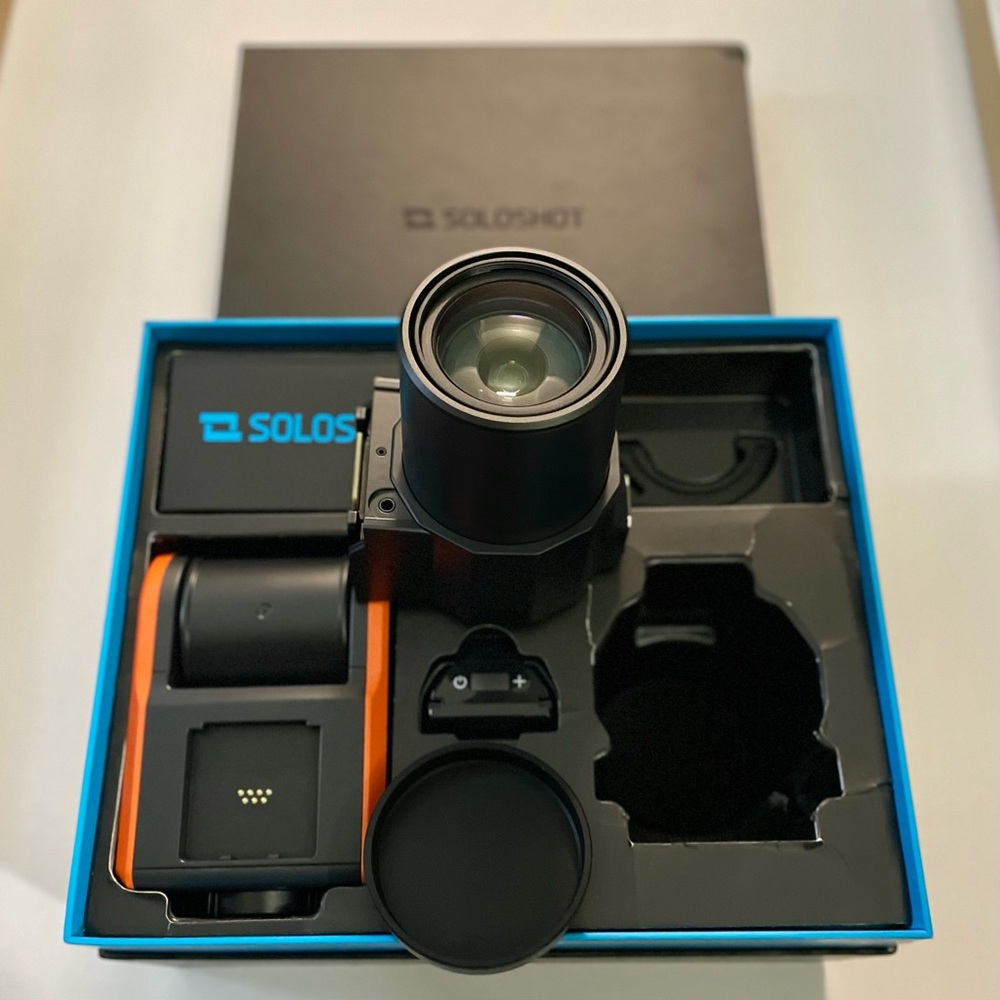 Soloshot3 auto track film and edit camera 4k